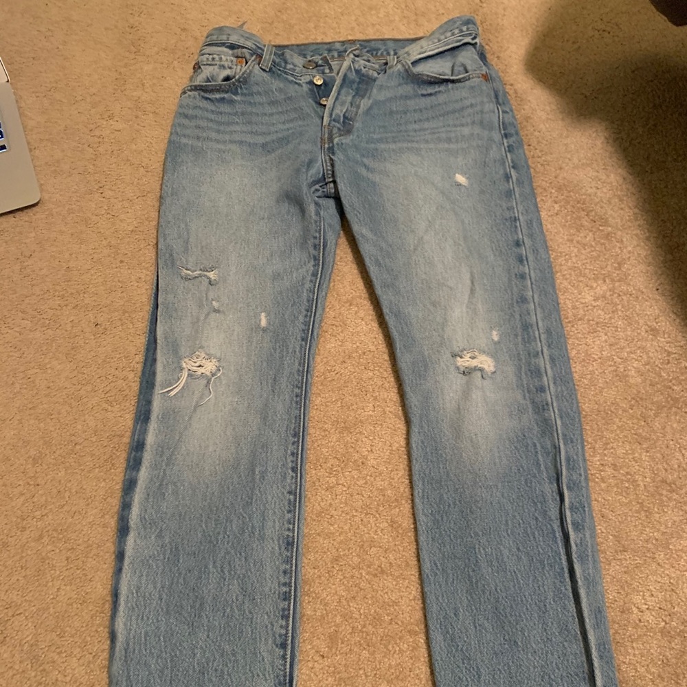 levi’s 501 straight leg jeans